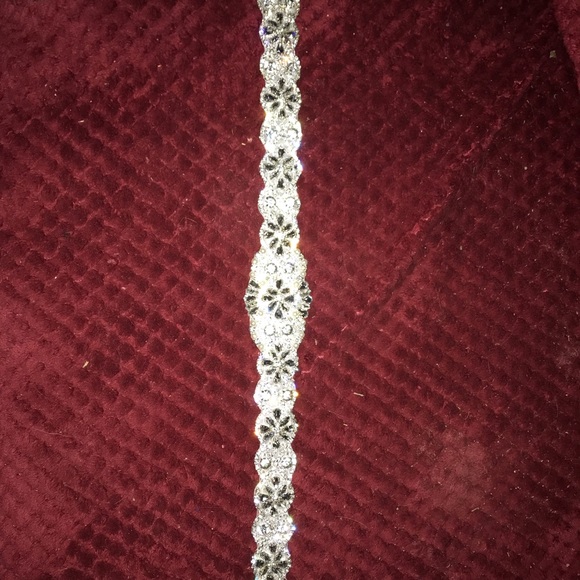Beautiful Handmade Wedding Dress belt. main image 5